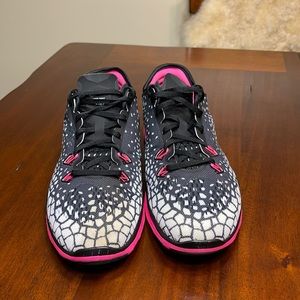 Nike Free 5.0 TR Fit 5, Black & Pink Print